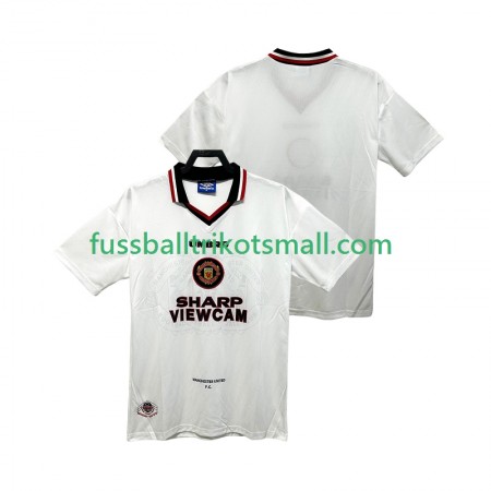 Fußballtrikots Manchester United Retro 1996 1997 Kurzarm Auswärts-trikot kaufen